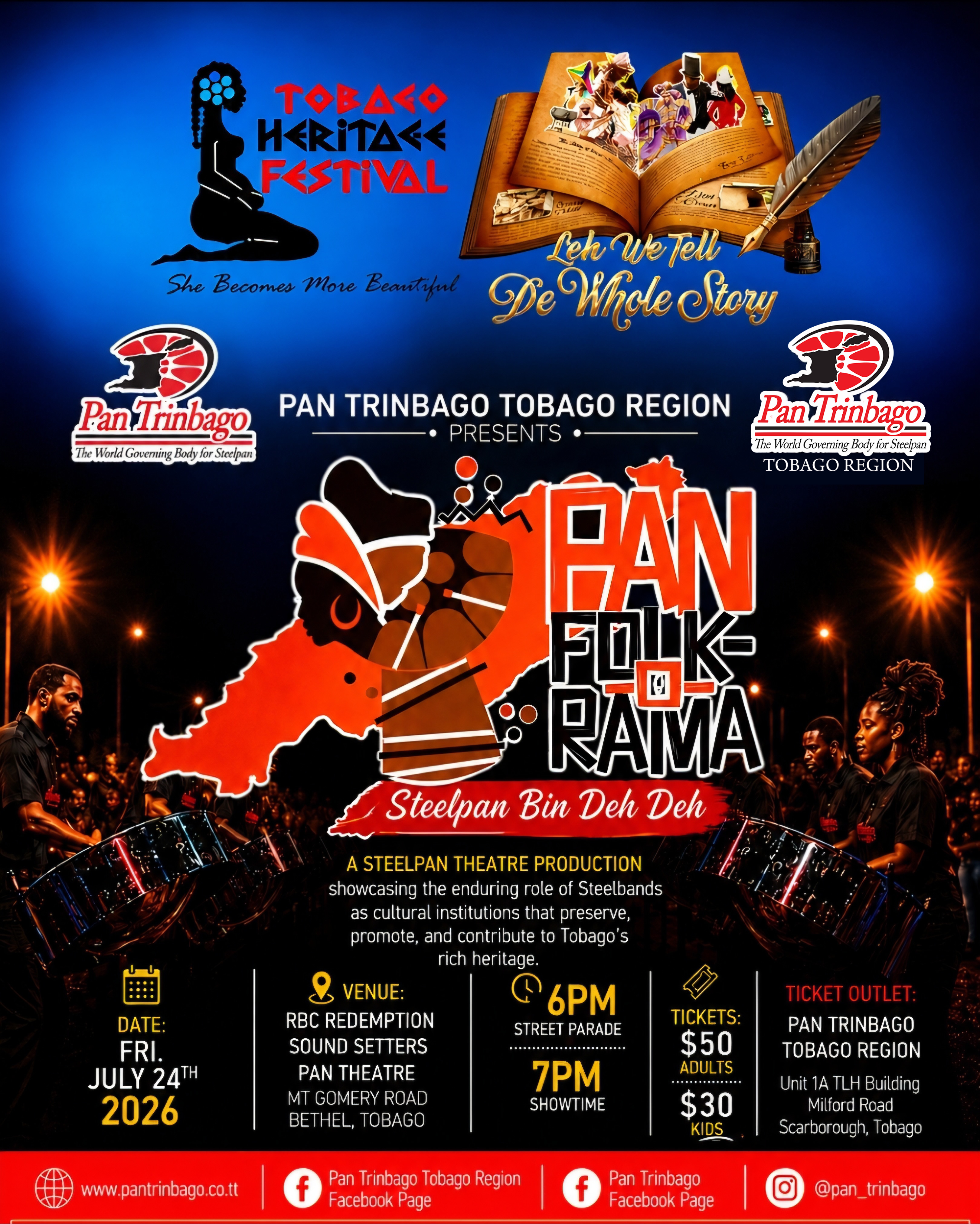 Pan Folk-O-Rama 2026 Event Poster