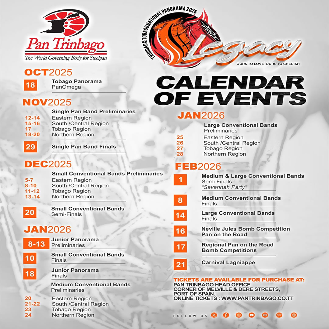 Panorama 2026 CALENDAR OF EVENTS